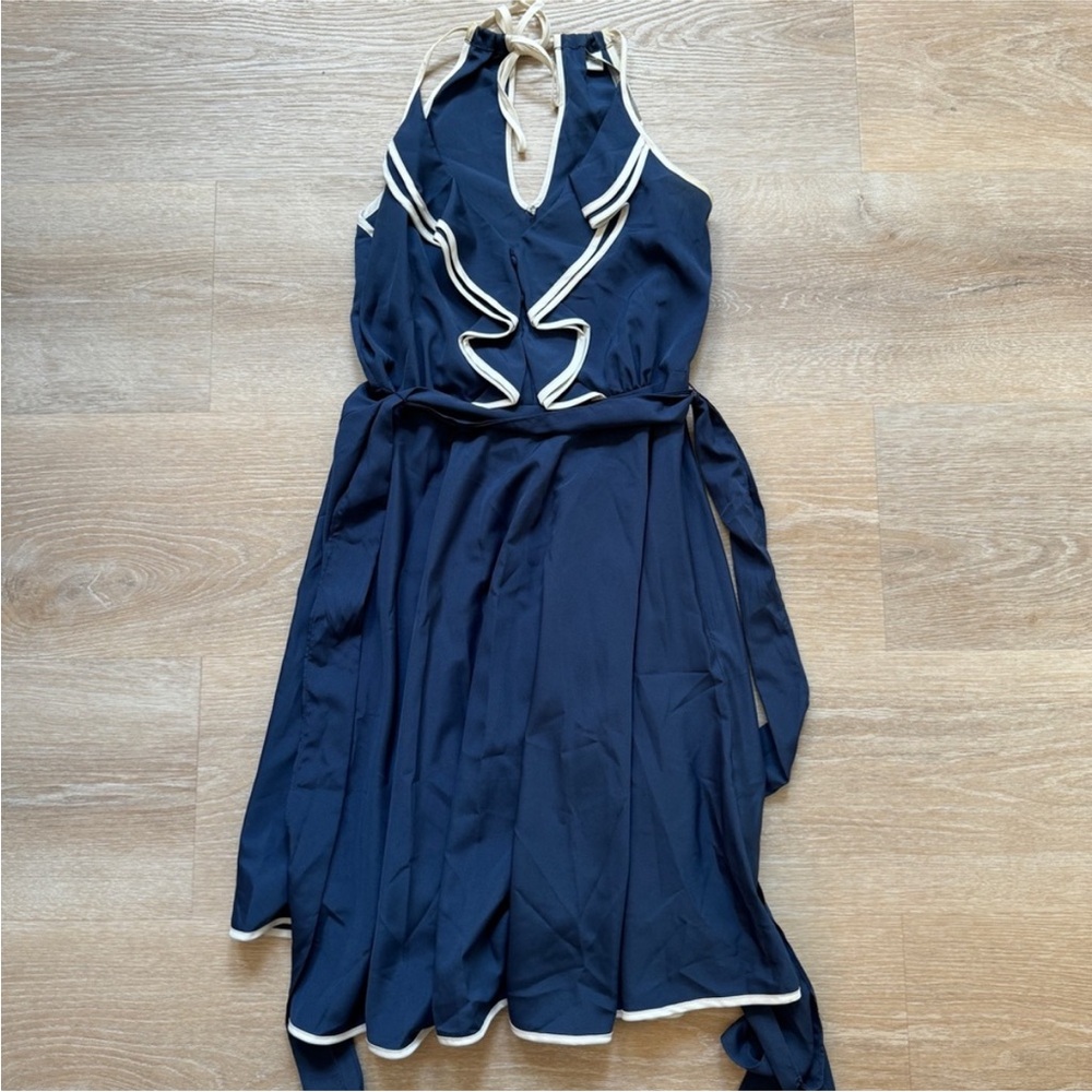 Lauren Conrad Blue Sailor Dress